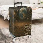 1-Piece Cosmic Space Planet Universe Explore  Suitcase Luggage Cover, Stretch Protective Sleeve