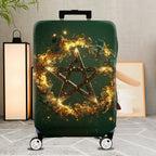 1-Piece Star Fire Magic Cosmic Celestial Mystical  Suitcase Luggage Cover, Stretch Protective Sleeve