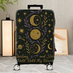 1-Piece Galaxy Moon Star Planet Cosmic Romantic Darling  Suitcase Luggage Cover, Stretch Protective Sleeve