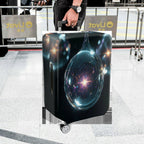 1-Piece Galaxy Starry Sky Cosmic Universe Space Abstract  Suitcase Luggage Cover, Stretch Protective Sleeve