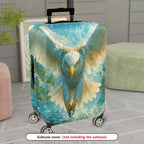1-Piece Eagle Nature Water Flight Artistic Majestic  Suitcase Luggage Cover, Stretch Protective Sleeve