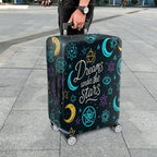 1-Piece Dream Stars Moon Astrology Cosmic Eye  Suitcase Luggage Cover, Stretch Protective Sleeve
