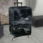 1-Piece Dark Sky Sports Car Mountain Road Stylish  Suitcase Luggage Cover, Stretch Protective Sleeve