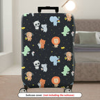 1-Piece Animal Elephant Lion Dinosaur Panda  Suitcase Luggage Cover, Stretch Protective Sleeve
