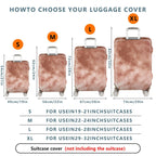 1-Piece Cosmic Space Galaxy Nebula Star Dust  Suitcase Luggage Cover, Stretch Protective Sleeve