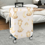 1-Piece Cute  Animal Star Moon Rainbow  Suitcase Luggage Cover, Stretch Protective Sleeve