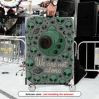 1-Piece Alien  Space Outer World Cosmic  Suitcase Luggage Cover, Stretch Protective Sleeve