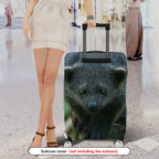 1-Piece Animal Wildlife Jungle Nature Exotic  Suitcase Luggage Cover, Stretch Protective Sleeve