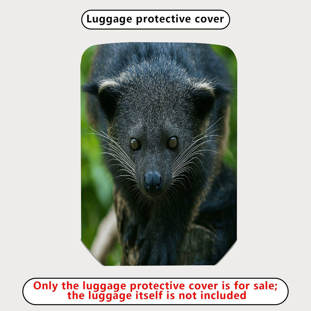 1-Piece Animal Wildlife Jungle Nature Exotic  Suitcase Luggage Cover, Stretch Protective Sleeve