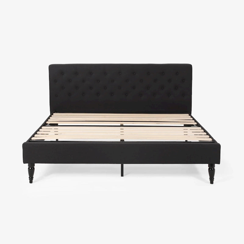 Atterbury Upholstered King Bed Platform by Christopher Knight Home
