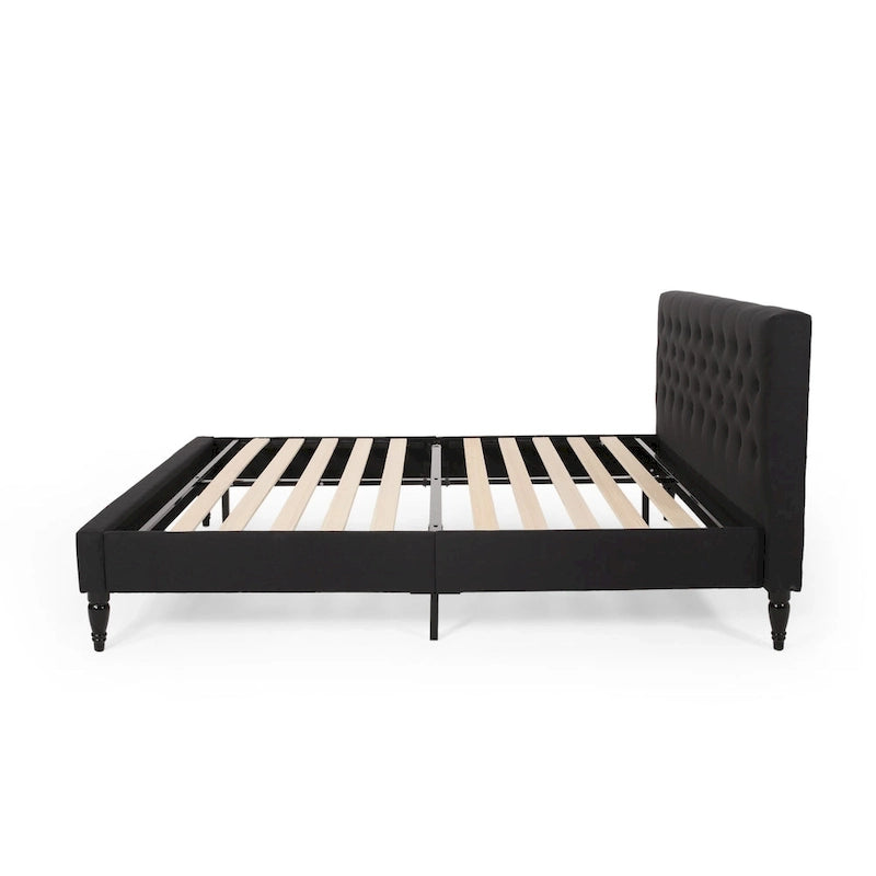 Atterbury Upholstered King Bed Platform by Christopher Knight Home