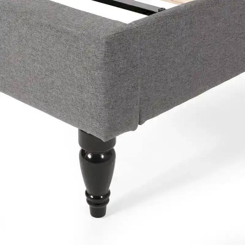 Atterbury Upholstered King Bed Platform by Christopher Knight Home