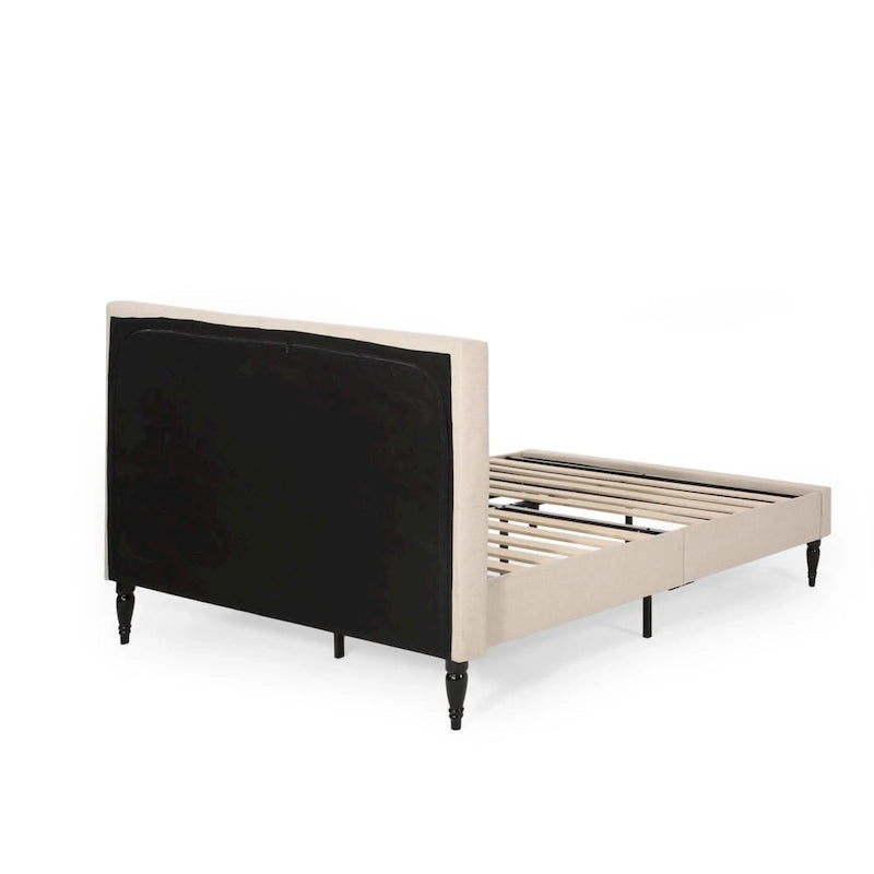 Atterbury Upholstered King Bed Platform by Christopher Knight Home