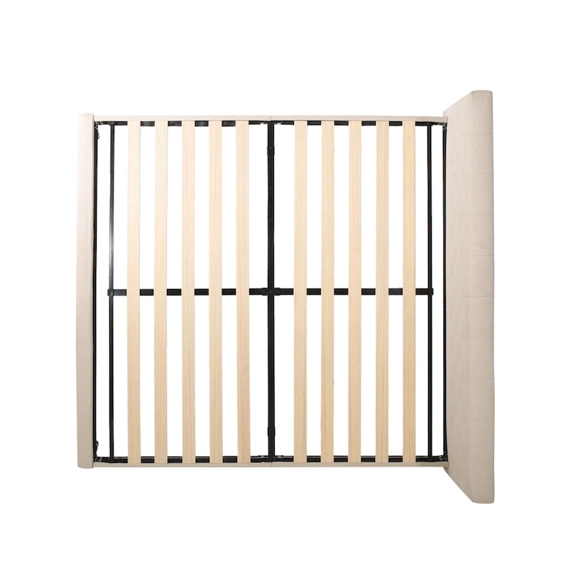 Atterbury Upholstered King Bed Platform by Christopher Knight Home