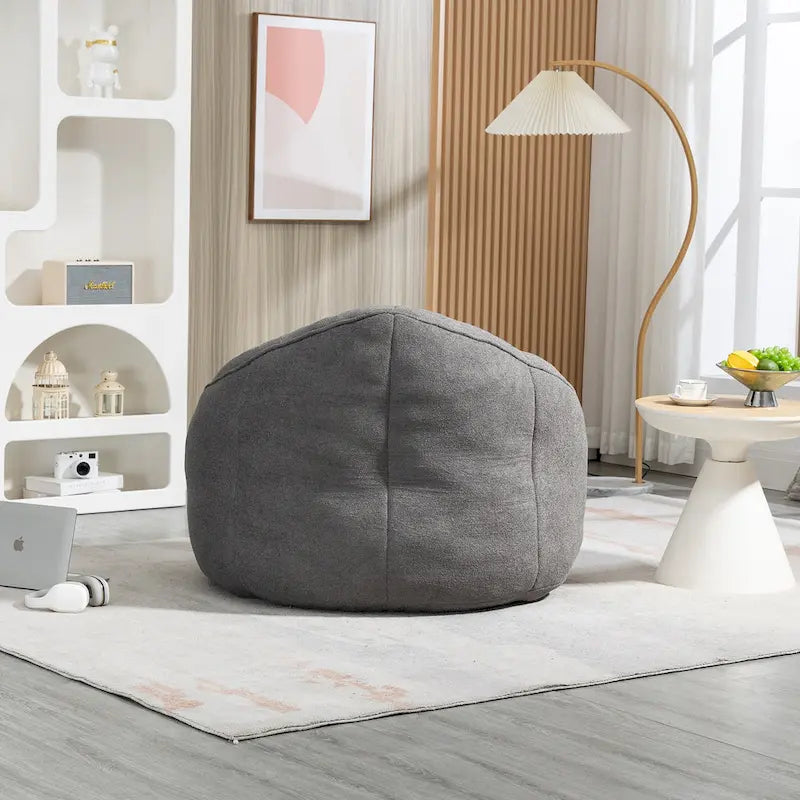 Bean Bag Sofa Chair with Footrest