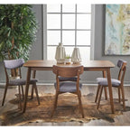 Alma Mid-Century 5-piece Wood Rectangle Dining Set by Christopher Knight Home