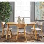 Alma Mid-Century 5-piece Wood Rectangle Dining Set by Christopher Knight Home