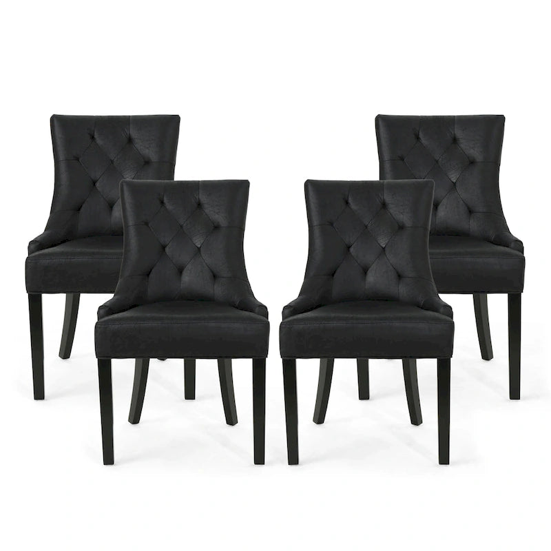 Hayden Contemporary Tufted Dining Chair (Set of 4) by Christopher Knight Home