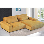 US Pride Furniture 105.52 inch Facing Chaise Sectional Oversize Sofa