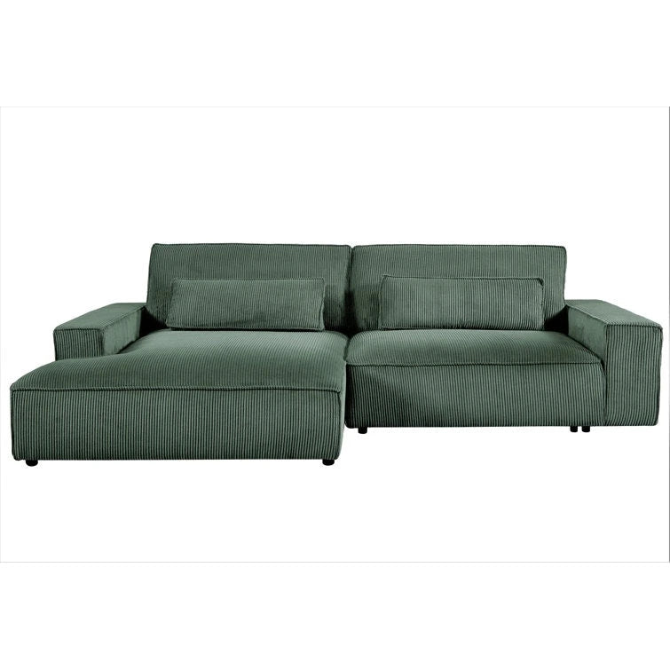 US Pride Furniture 105.52 inch Facing Chaise Sectional Oversize Sofa