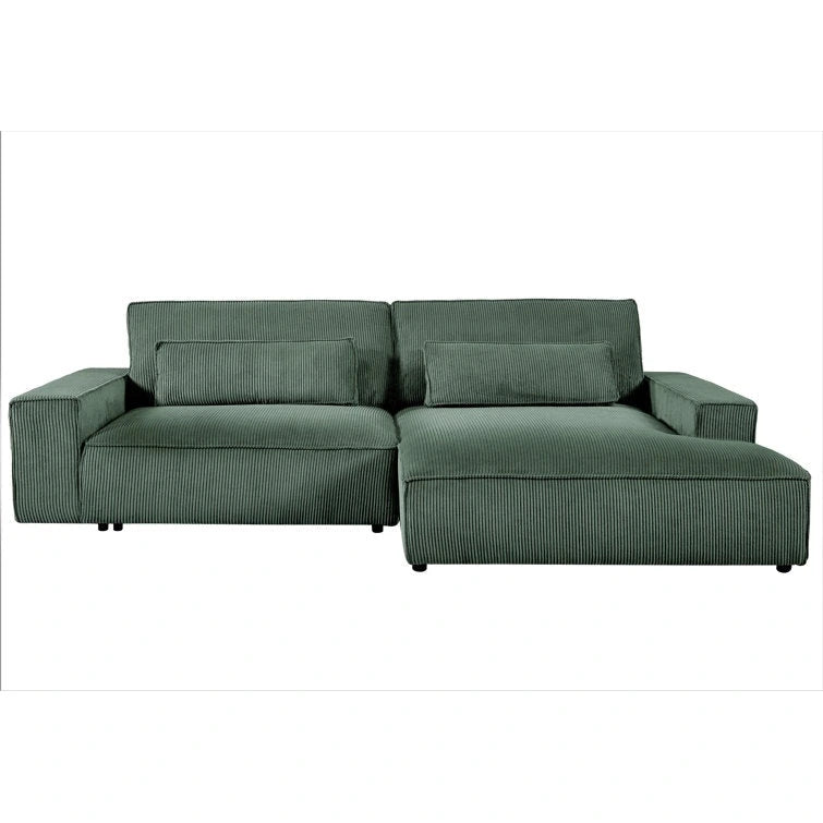 US Pride Furniture 105.52 inch Facing Chaise Sectional Oversize Sofa