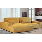 US Pride Furniture 105.52 inch Facing Chaise Sectional Oversize Sofa