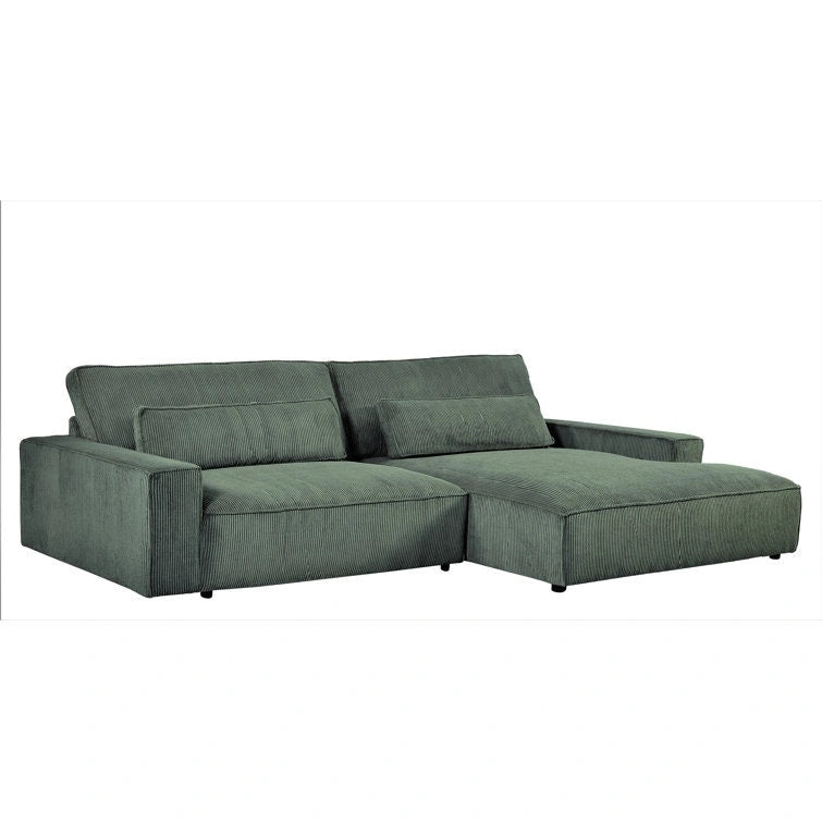 US Pride Furniture 105.52 inch Facing Chaise Sectional Oversize Sofa