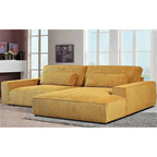 US Pride Furniture 105.52 inch Facing Chaise Sectional Oversize Sofa