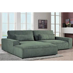 US Pride Furniture 105.52 inch Facing Chaise Sectional Oversize Sofa