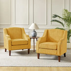 Lucretius Armchair with Nailhead Trim Set of 2 by HULALA HOME