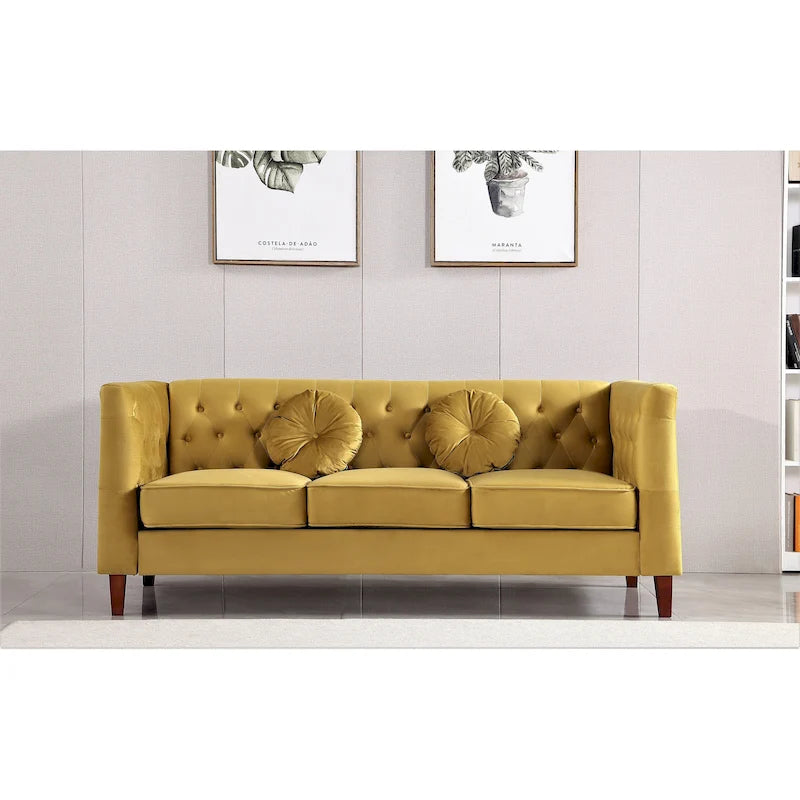 Fancher Kittleson Classic Chesterfield Sofa