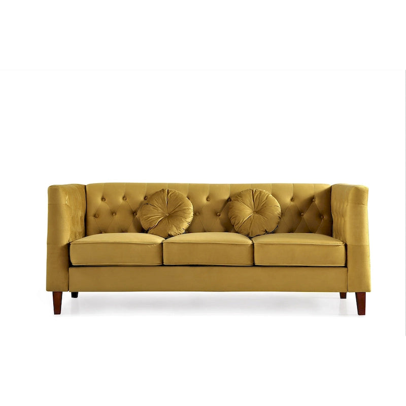 Fancher Kittleson Classic Chesterfield Sofa