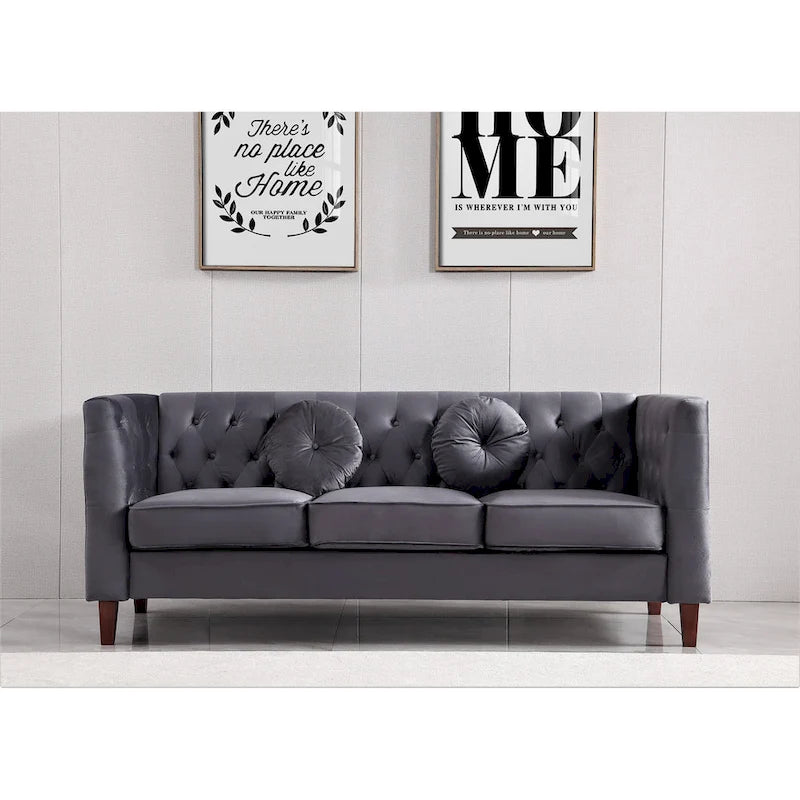 Fancher Kittleson Classic Chesterfield Sofa