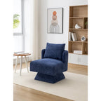 Chenille Upholstered 360 Degree Swivel Accent Chairs for Living Room,Bedroom