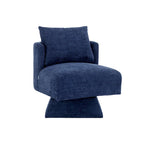 Chenille Upholstered 360 Degree Swivel Accent Chairs for Living Room,Bedroom