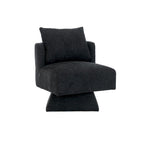 Chenille Upholstered 360 Degree Swivel Accent Chairs for Living Room,Bedroom