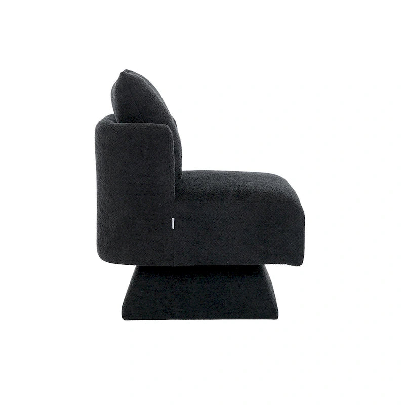 Chenille Upholstered 360 Degree Swivel Accent Chairs for Living Room,Bedroom