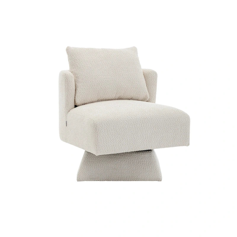 Chenille Upholstered 360 Degree Swivel Accent Chairs for Living Room,Bedroom