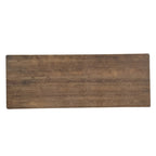 9' x 40 Rectangular Antique Rustic Solid Pine Folding Dining Table