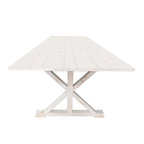 9' x 40 Rectangular Antique Rustic Solid Pine Folding Dining Table