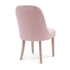 Boucle Polyester Upholstered Side Chair - Water/ Stain Resistant