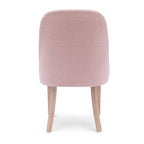 Boucle Polyester Upholstered Side Chair - Water/ Stain Resistant
