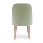 Boucle Polyester Upholstered Side Chair - Water/ Stain Resistant