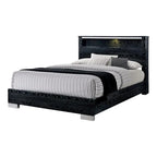 Furniture of America Champs Contemporary Solid Wood 2-Piece Storage Panel Bed and Tall Dresser Set