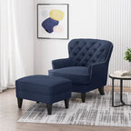 Correia Club Chair and Ottoman Set by Christopher Knight Home