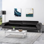 Croydon Modern Glam 4-seater Velvet Sofa by Christopher Knight Home