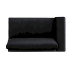 Croydon Modern Glam 4-seater Velvet Sofa by Christopher Knight Home