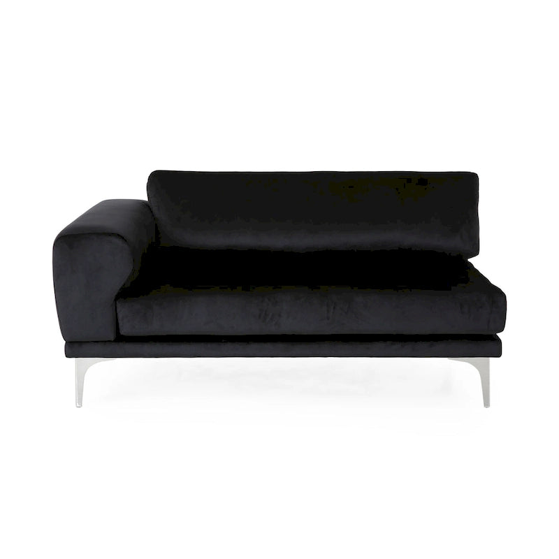 Croydon Modern Glam 4-seater Velvet Sofa by Christopher Knight Home