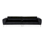 Croydon Modern Glam 4-seater Velvet Sofa by Christopher Knight Home