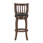 Ali Modern Linen 29-inch High Back Bar Stool Swivel by iNSPIRE Q Classic